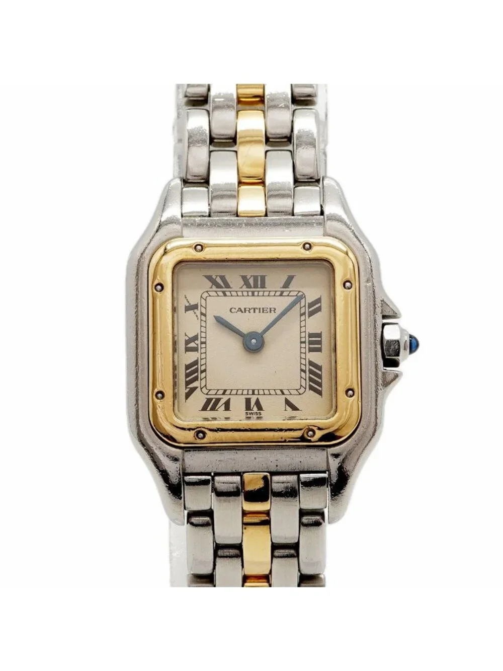 Cartier Panthere SM 1 Row Beige Dial Watch